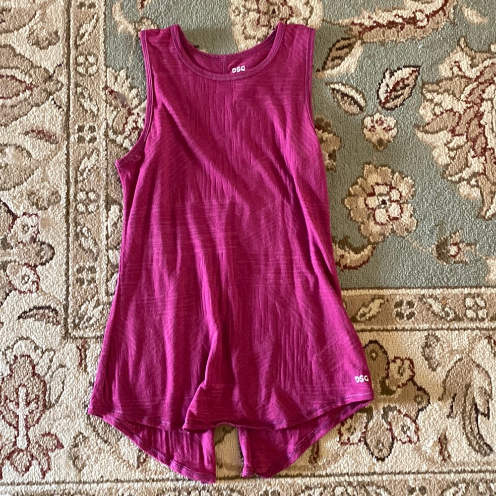 Maroon DSG tank top